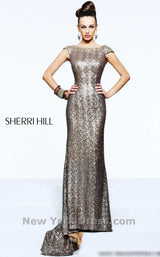 1 of 2 Sherri Hill 2978 Silver