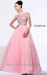 3 of 6 Sherri Hill 2984 Pink/Silver