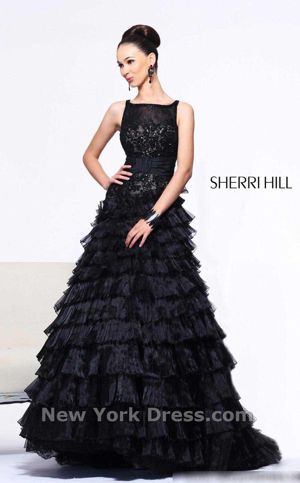 Sherri Hill 2985 Black