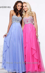 1 of 2 Sherri Hill 3862 Light Purple