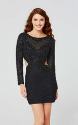 5 of 6 Primavera Couture 3501 Dress Black