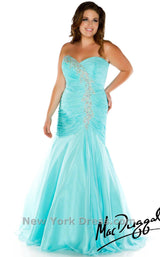 2 of 2 Mac Duggal 64503F Aqua