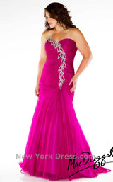 1 of 2 Mac Duggal 64503F Magenta