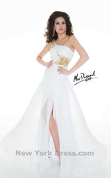 2 of 4 Mac Duggal 64403M Ivory/Gold