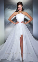 1 of 2 Mac Duggal 64413M Ivory/Gold