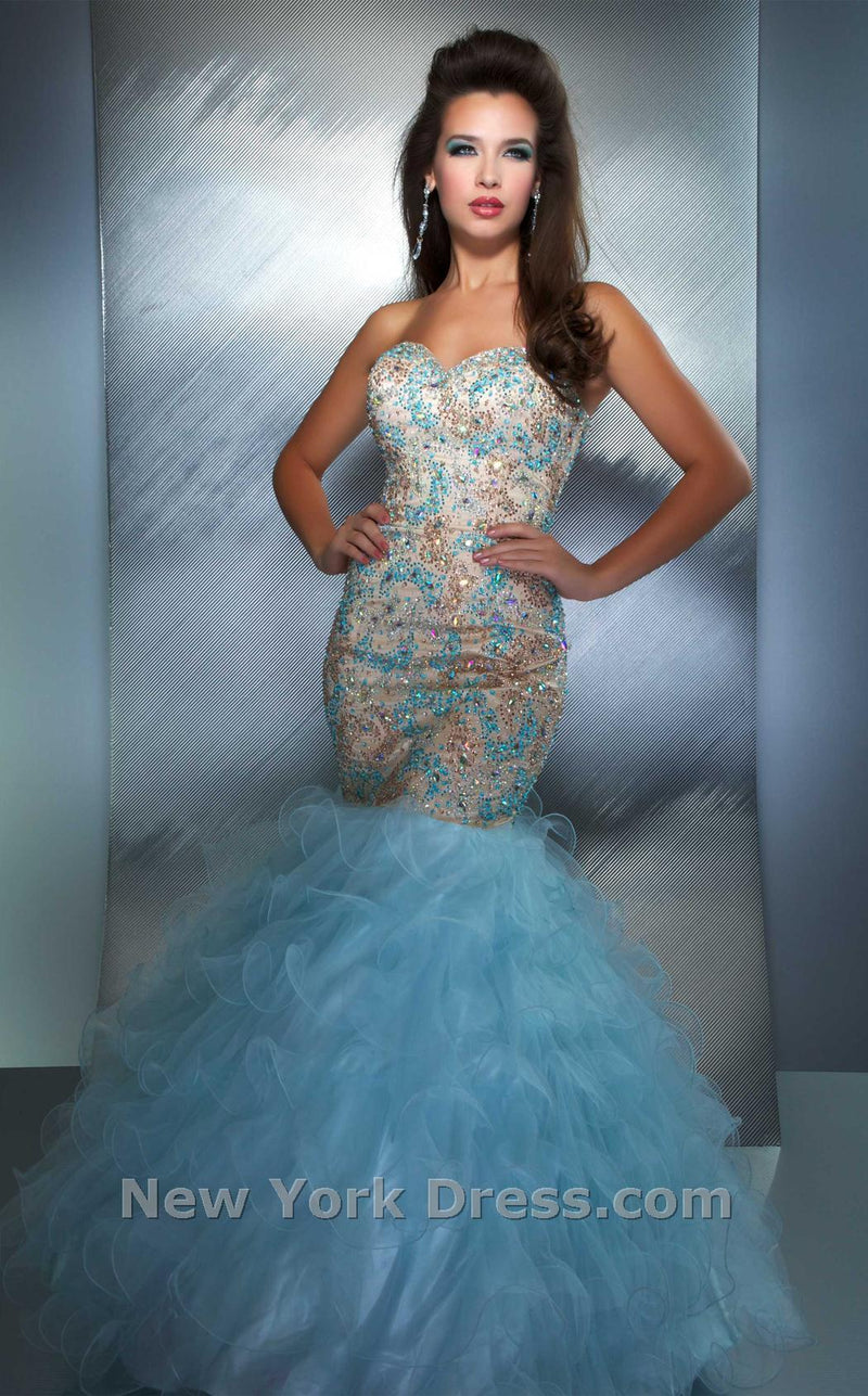 Mac Duggal 81752M Ice Blue