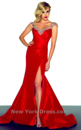 1 of 2 Mac Duggal 76363R Red