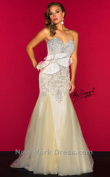 4 of 4 Mac Duggal 81719R Champagne