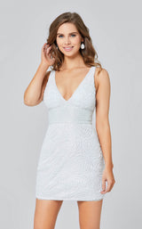 15 of 15 Primavera Couture 3509 Dress White