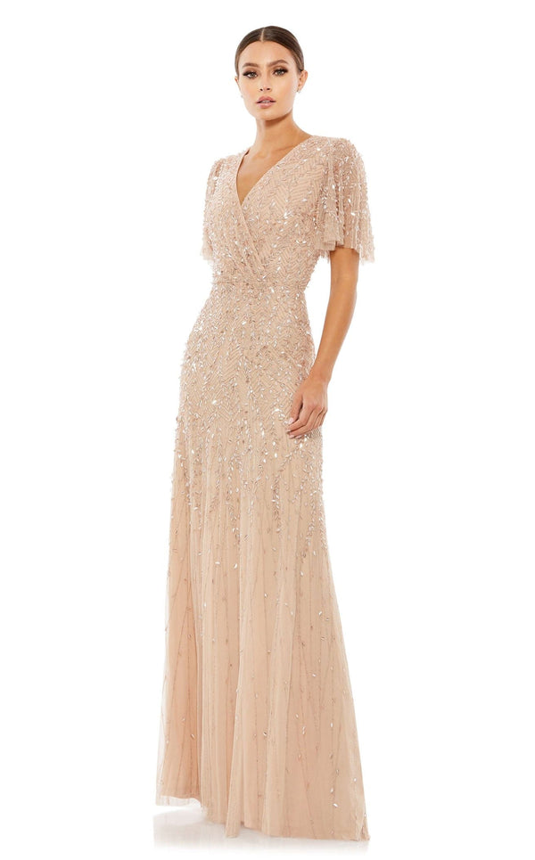 Mac Duggal 35109 Dress Nude