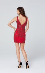 16 of 27 Primavera Couture 3514 Dress Red