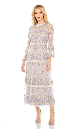 2 of 4 Mac Duggal 35152 Dress Lilac-Multi