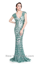 3 of 3 Primavera Couture 9652 Aqua