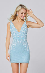 11 of 12 Primavera Couture 3524 Dress Powder-Blue