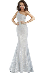 1 of 4 Jovani 353 Silver