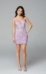 Primavera Couture 3540 Dress Lilac