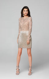 1 of 9 Primavera Couture 3546 Dress Blush