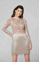 7 of 9 Primavera Couture 3546 Dress Blush