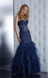 1 of 3 Jasz Couture 4920 Navy