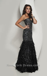 2 of 3 Jasz Couture 4872 Black/Silver