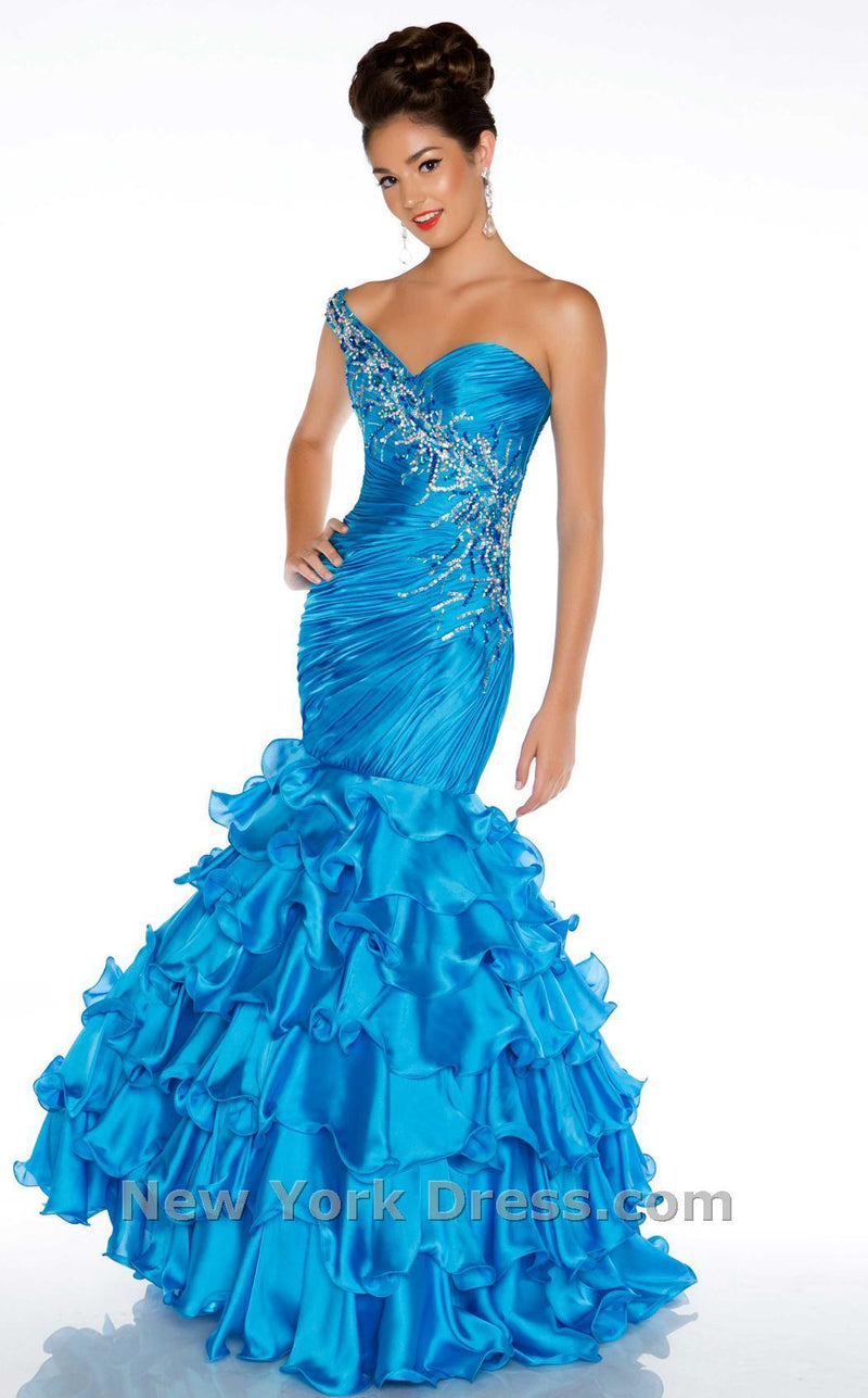 Mac Duggal 4930H Turquoise