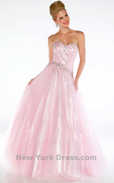 1 of 2 Mac Duggal 6414H Ice Pink