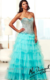 2 of 2 Mac Duggal 48011H Aqua