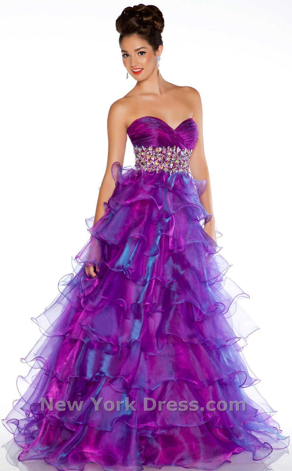 Mac Duggal 61400H Purple