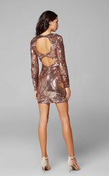 3 of 6 Primavera Couture 3557 Dress Mocha