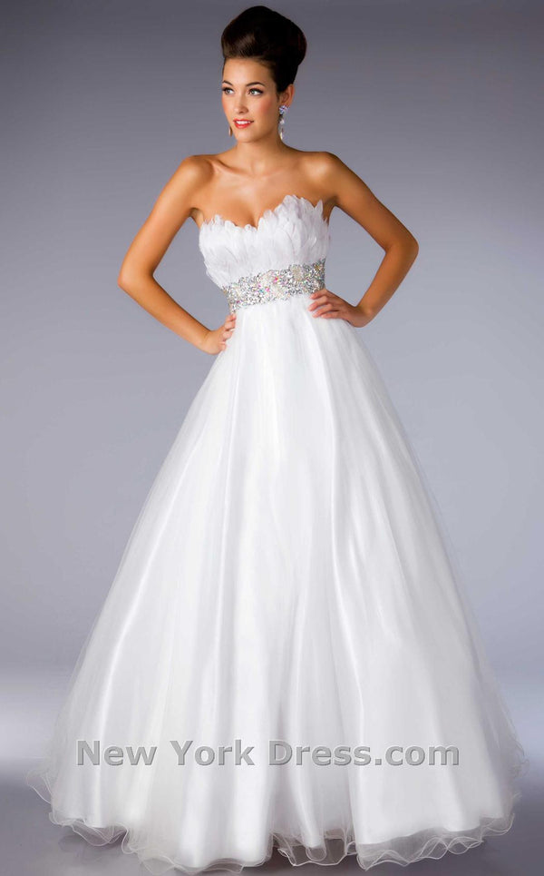 Mac Duggal 76418H White