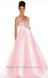 1 of 2 Mac Duggal 81745H Ice Pink