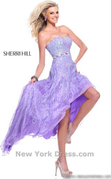 5 of 5 Sherri Hill 8503 Lilac