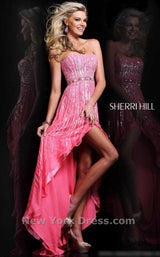 2 of 5 Sherri Hill 8503 Coral