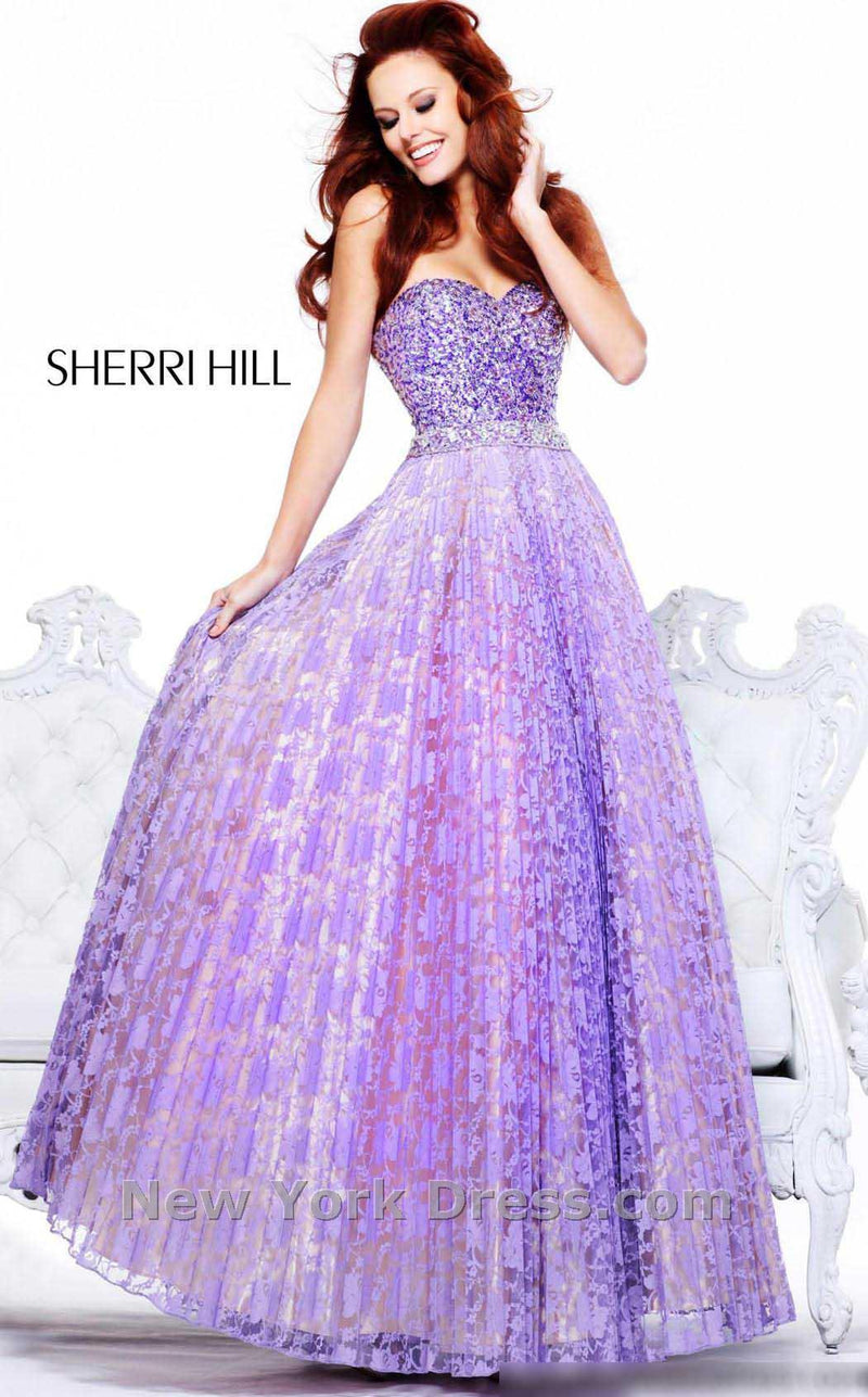 Sherri Hill 8505 Purple