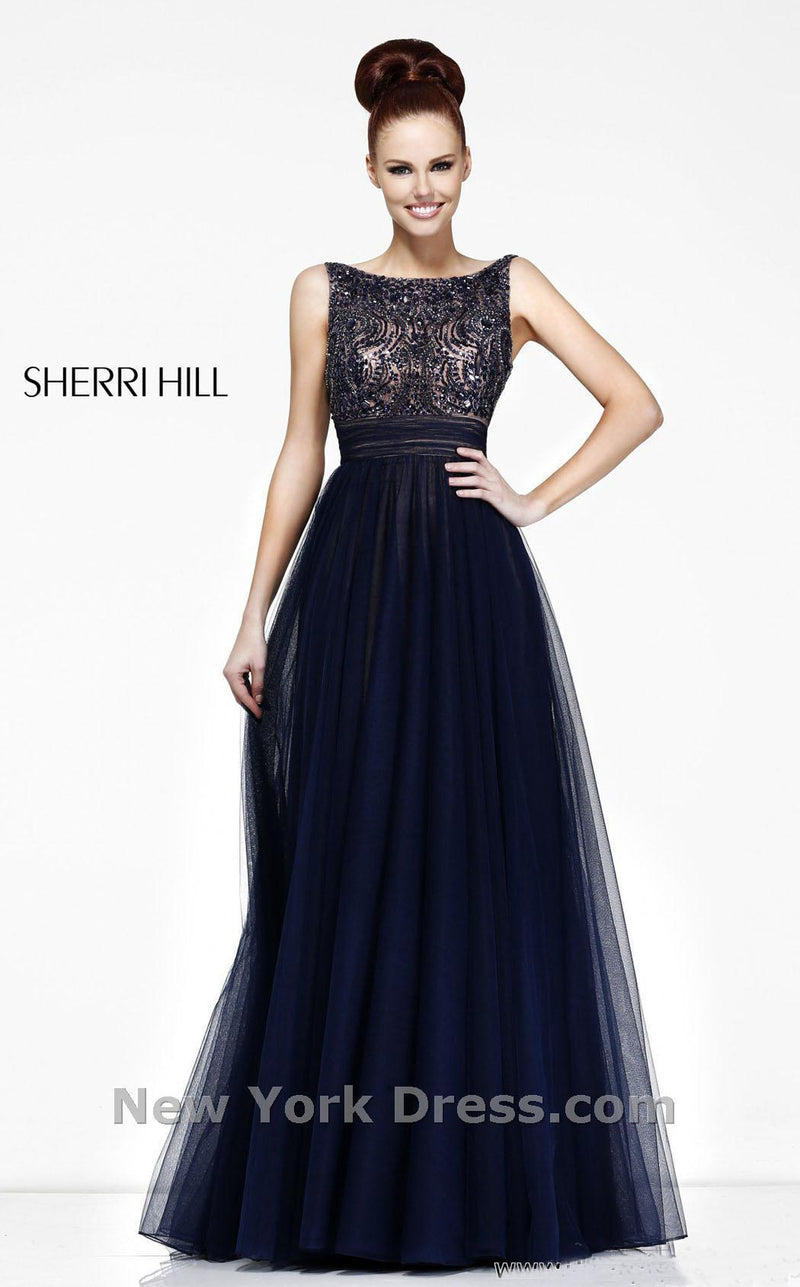 Sherri Hill 11022 Navy