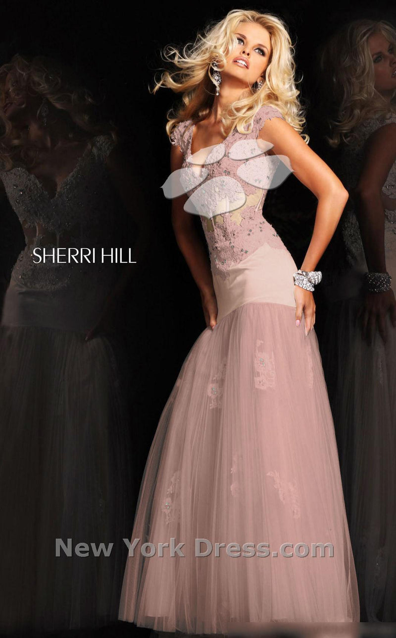 Sherri Hill 21012 Blush/Nude