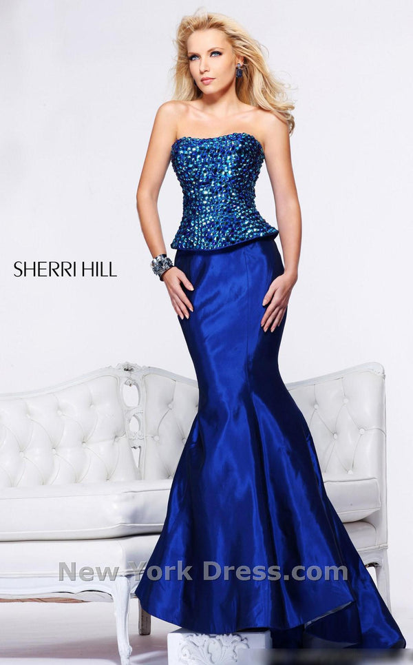 Sherri Hill 21055 Navy