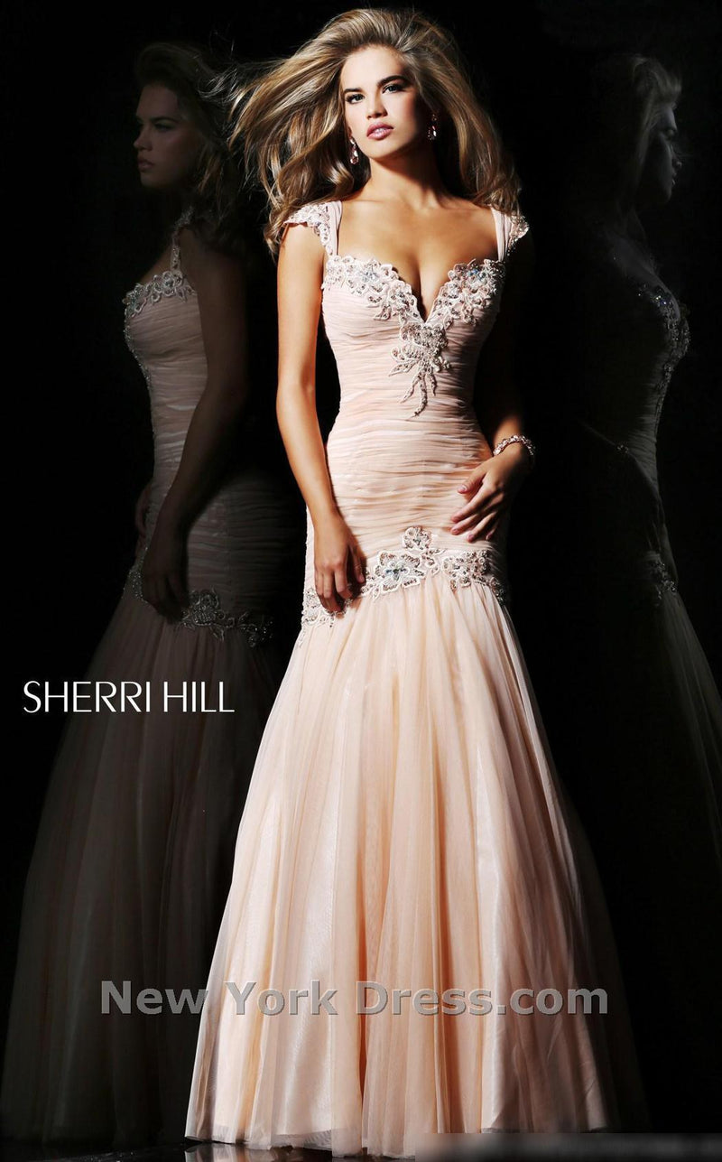 Sherri Hill 21069 Peach