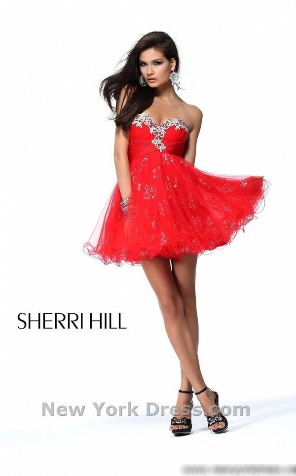 Sherri Hill 21074 Red