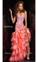 1 of 2 Sherri Hill 21127 Coral