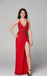 4 of 5 Primavera Couture 3602 Dress Red