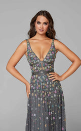 15 of 15 Primavera Couture 3609 Dress Pewter