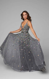 6 of 15 Primavera Couture 3609 Dress Pewter
