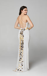 Primavera Couture 3616 Dress Ivory-Gold
