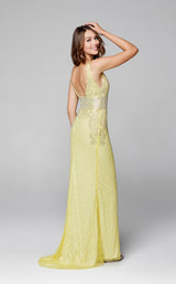 Primavera Couture 3617 Dress Yellow