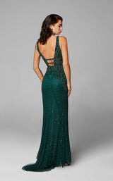 7 of 10 Primavera Couture 3621 Dress Forest-Green