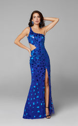 2 of 23 Primavera Couture 3623 Dress Blue