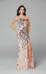 8 of 23 Primavera Couture 3623 Dress Rose-Gold