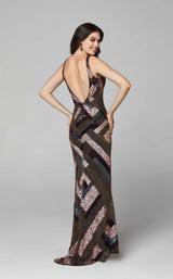 4 of 7 Primavera Couture 3624 Dress Black-Multi