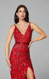10 of 10 Primavera Couture 3630 Dress Red